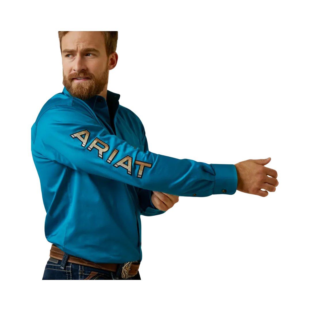 Ariat Men's Team Logo Slim Fit Shirt