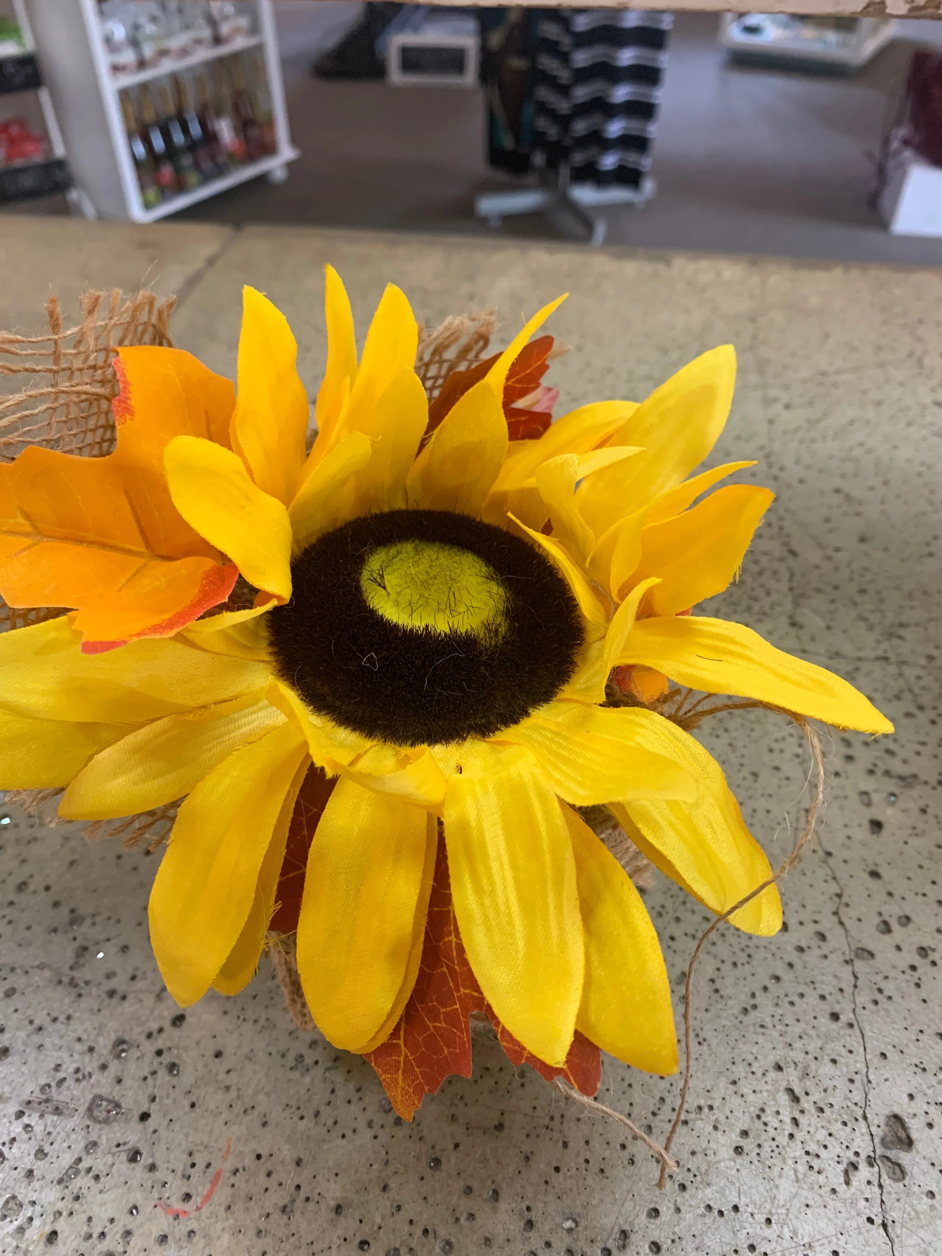 Fall Flowers in Jute (3 Styles)