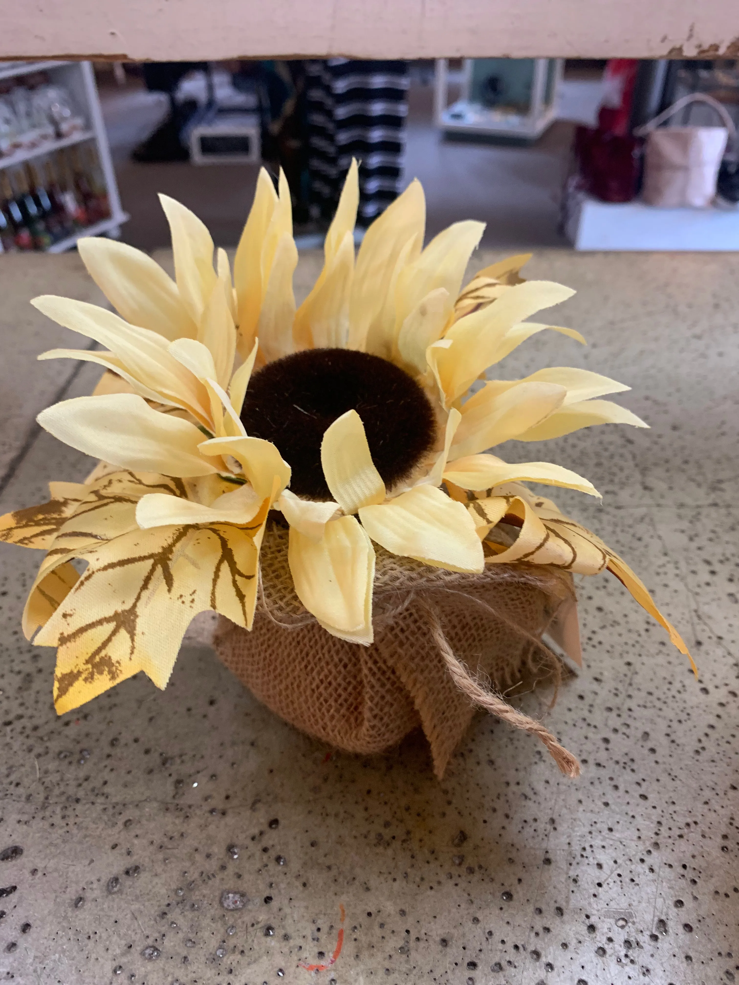 Fall Flowers in Jute (3 Styles)