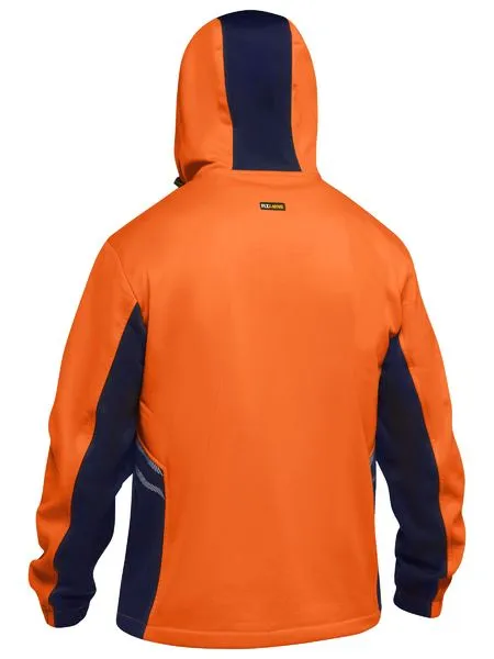Hi Vis Liquid Repellent Fleece Hoodie - BK6571