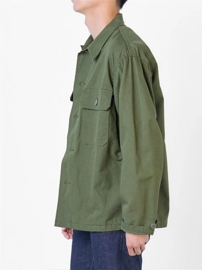 Japan Blue Work Shirt Military Green