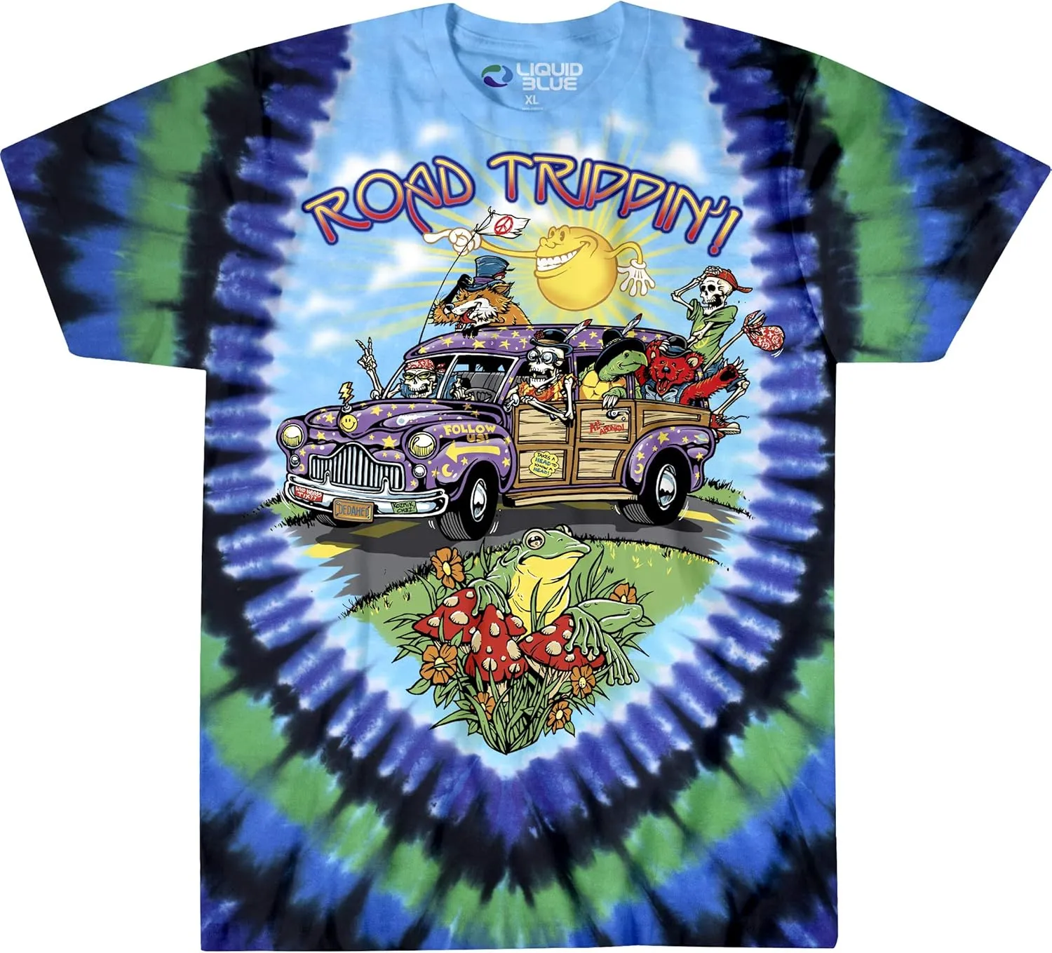 Liquid Blue Road Trippin' Short Sleeve T-Shirt