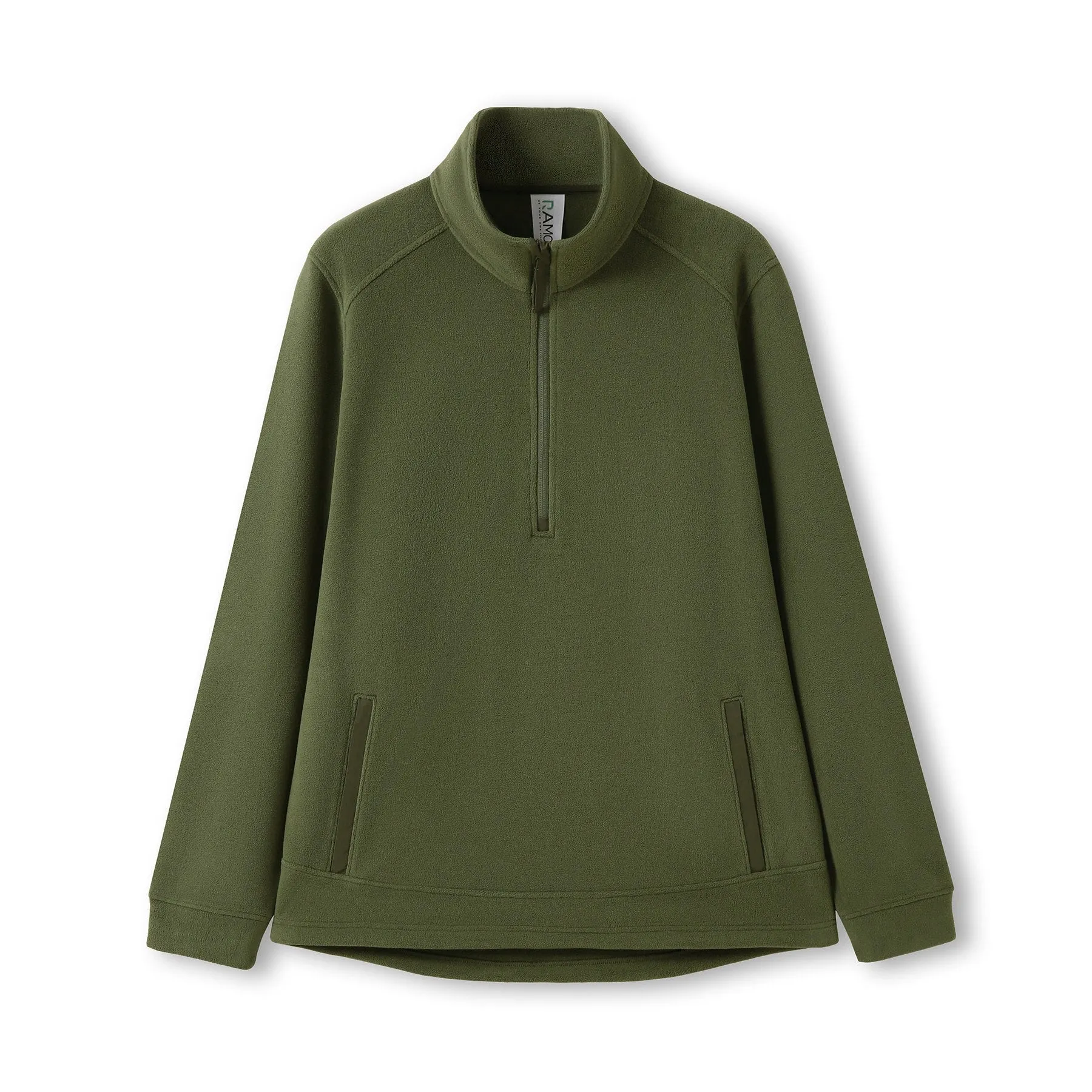 Men's / Unisex Polar Fleece Half Zip Top - F371BP
